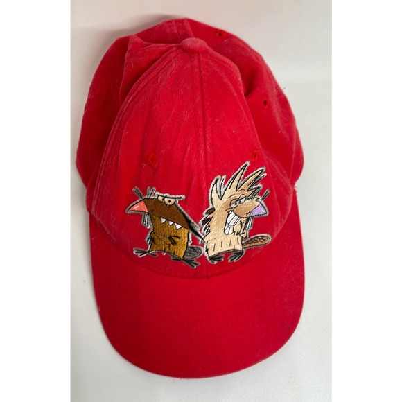 Nickelodeon red angry beavers hat - Picture 4 of 6